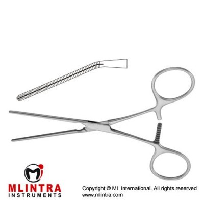 Cooley Atrauma Pediatric Vascular Clamp Stainless Steel, 14.5 cm - 5 3/4"